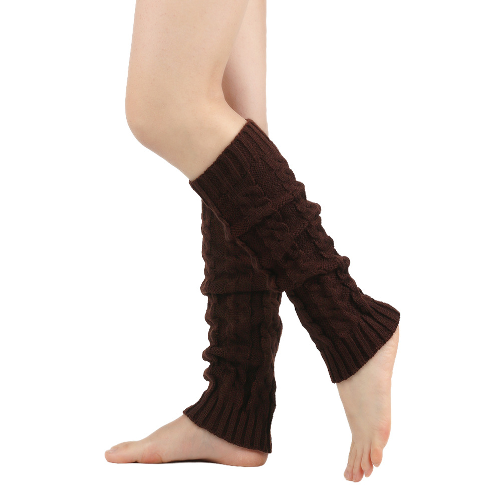 Knit Leg Warmers Warm Boot Socks for Women Cozy Leggings Knee High Thermal Socks
